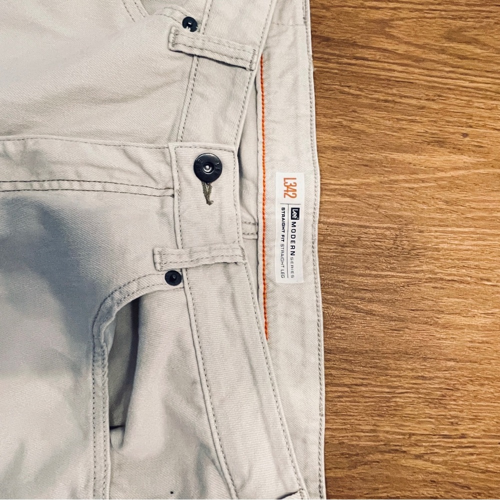 Lee Modern Men’s Classic light tan Jeans 36x30 - Picture 2 of 7